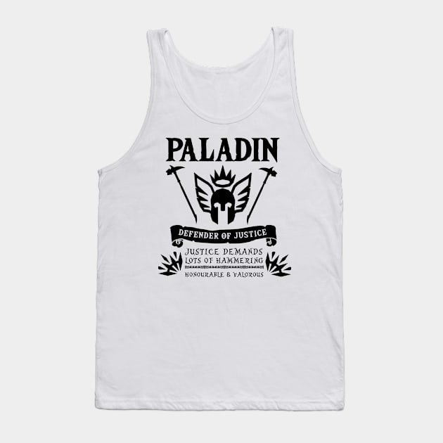 Paladin Tank Top by yukiotanaka